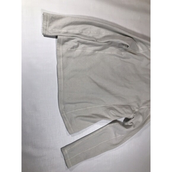 Patagonia Womens 1/4 Zip Fleece Pullover Sz Medium Cream - Picture 6 of 8